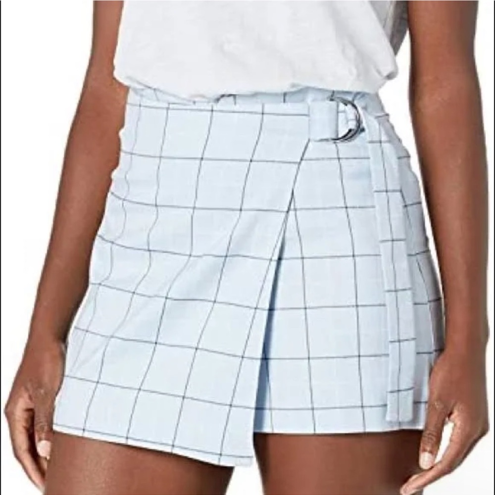 BCBG Clieless style plaid Skort